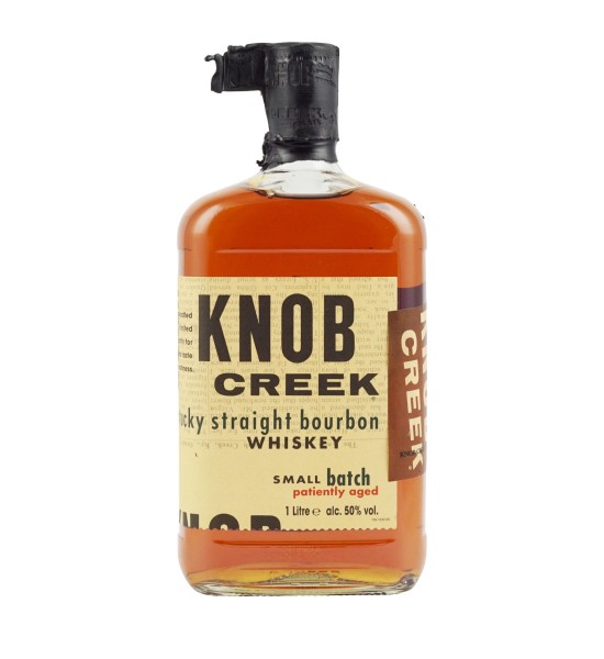 Knob Creek Small Batch Patiently Aged Bourbon Whiskey 1L - 1