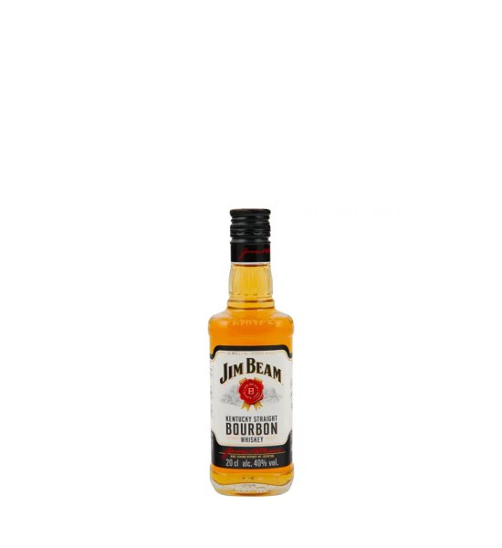 Jim Beam White Bourbon Whiskey 0.2L - 1