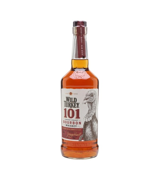 Wild Turkey 101 Proof Bourbon Whiskey 0.7L - 1