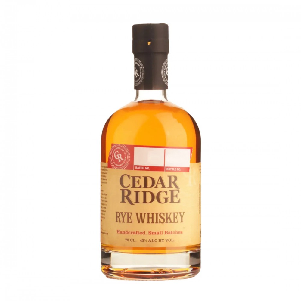 Cedar Ridge Rye Whiskey 0.7L Cedar Ridge Rye Whiskey 0.7L