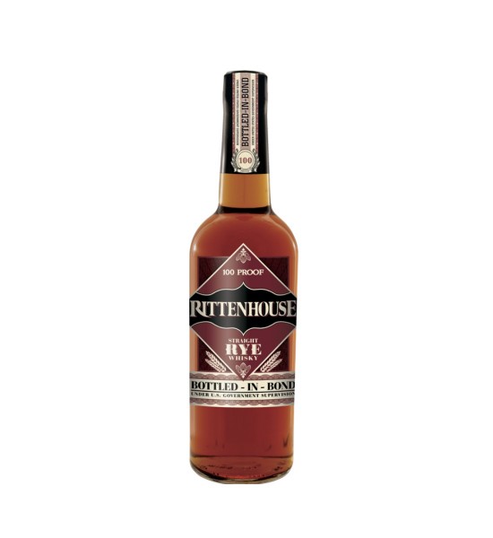 Rittenhouse Straight Bottled in Bond Rye Whiskey 0.7L - 1