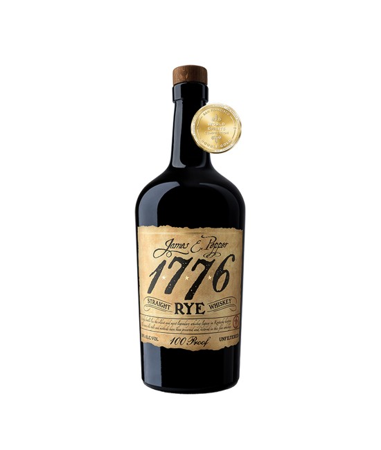 James E. Pepper 1776 Straight 100 Proof Rye Whiskey 0.7L James E. Pepper 1776 Straight 100 Proof Rye Whiskey 0.7L