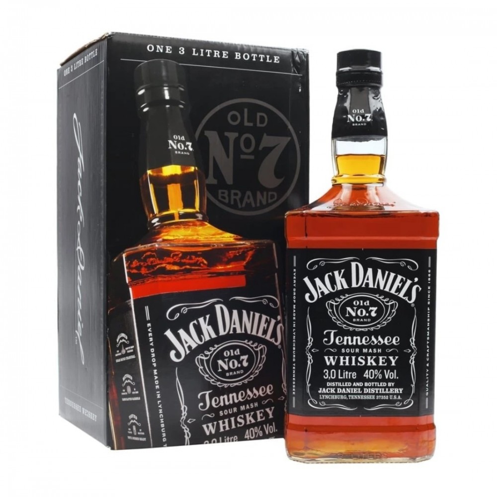 Jack Daniel's Old No. 7 Tennessee Whiskey 3L Jack Daniel's Old No. 7 Tennessee Whiskey 3L