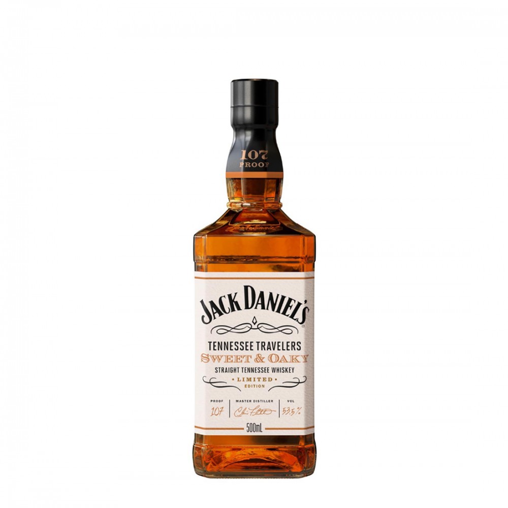Jack Daniel's Sweet & Oaky Bourbon Limited Editions Whiskey 0.5L