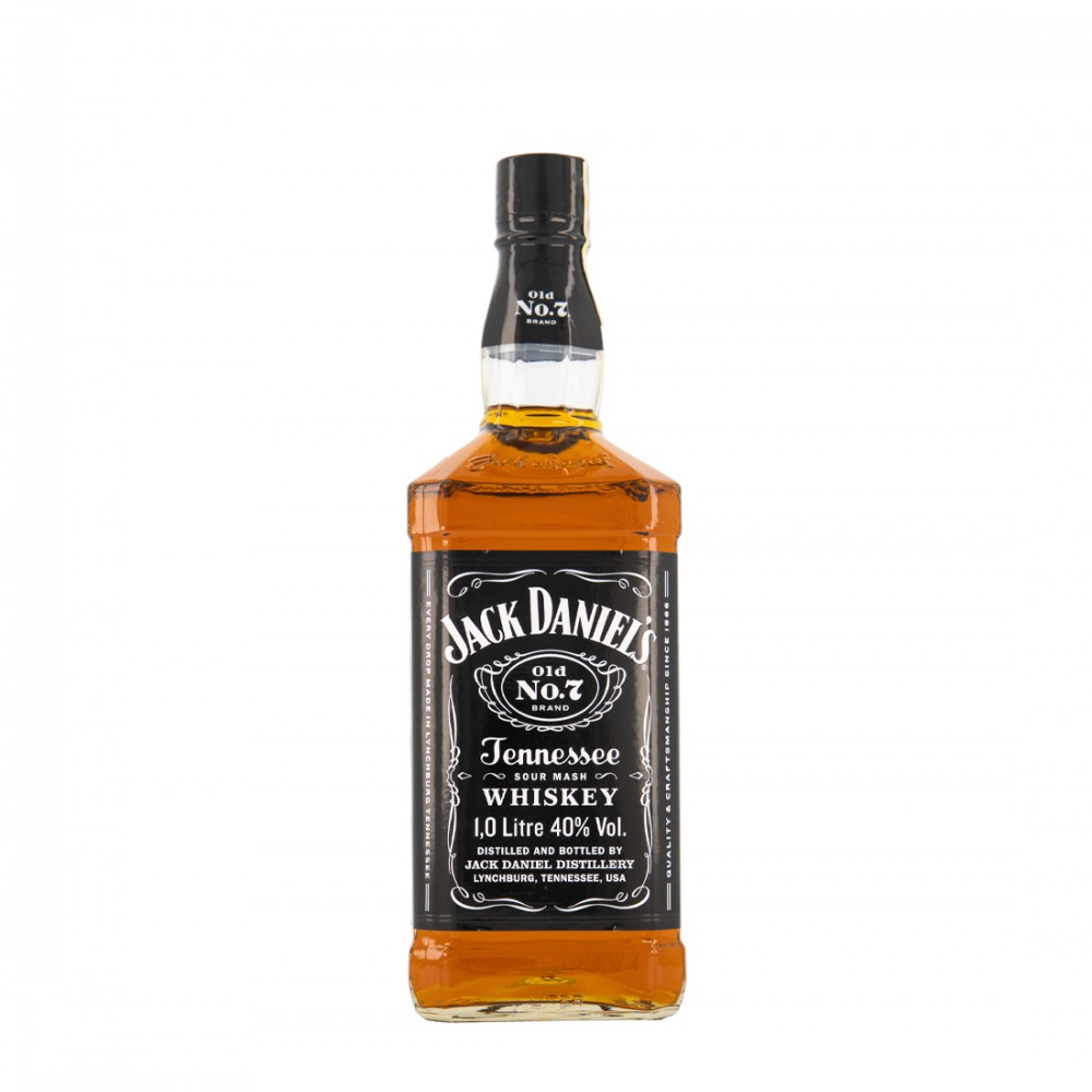 Jack Daniel's Old No. 7 fara picurator Tennessee Whiskey 1L Jack Daniel's Old No. 7 fara picurator Tennessee Whiskey 1L
