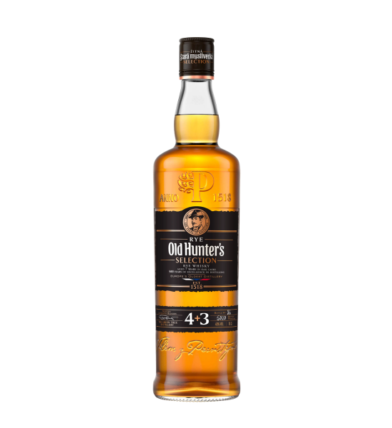 Old Hunter's Selection Rye 7 ani Whisky 0.7L - 1