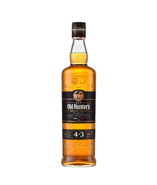 BEST SELLERS - Old Hunter's Selection Rye 7 ani Whisky 0.7L