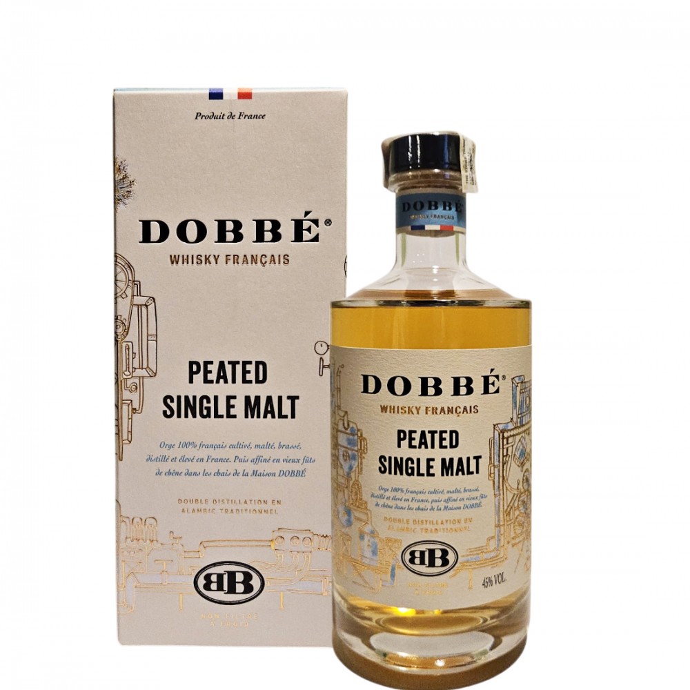 Dobbe Francais Peated Single Malt Whisky 0.7L
