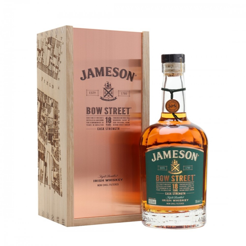 Jameson Bow Street 18 ani Blended Irish Whiskey 0.7L
