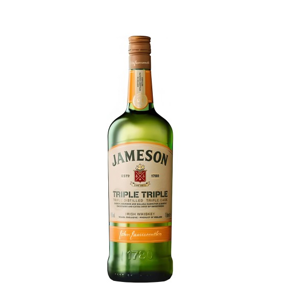 Jameson Triple Distilled Triple Cask Blended Irish Whiskey 1L - 1