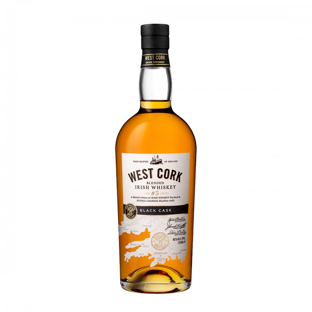 West Cork Black Cask Finished Blended Irish Whiskey 0.7L West Cork Black Cask Finished Blended Irish Whiskey 0.7L