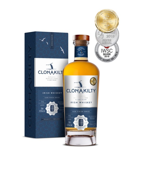 Clonakilty Single Batch Double Oak Finish Blended Irish Whiskey 0.7L