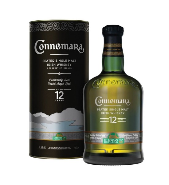 Connemara Peated 12 ani Single Malt Irish Whiskey 0.7L - 1