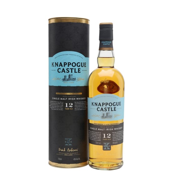 Knappogue Castle 12 ani Single Malt Irish Whiskey 0.7L - 1