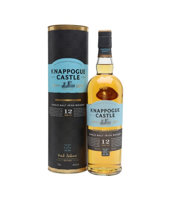 Knappogue Castle 12 ani Single Malt Irish Whiskey 0.7L Knappogue Castle 12 ani Single Malt Irish Whiskey 0.7L