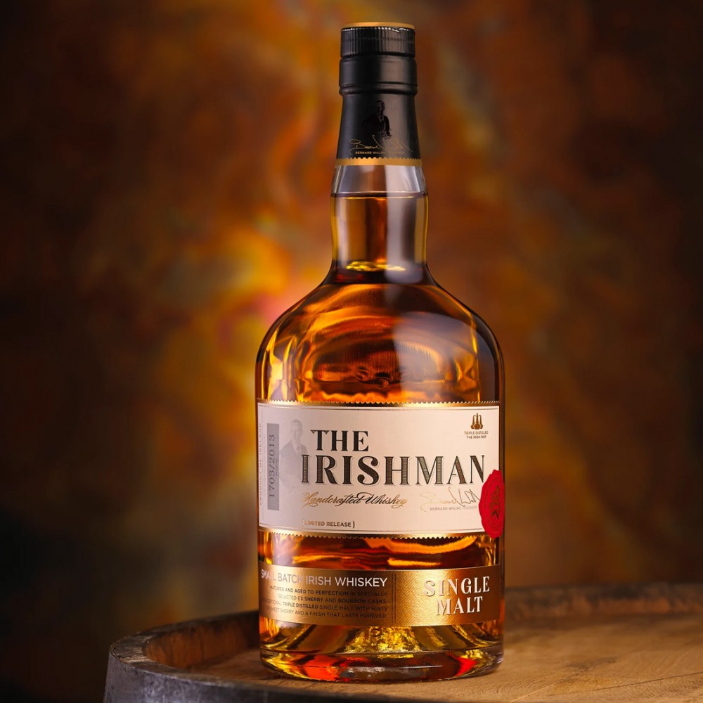 The Irishman Single Malt Irish Whiskey 1L
