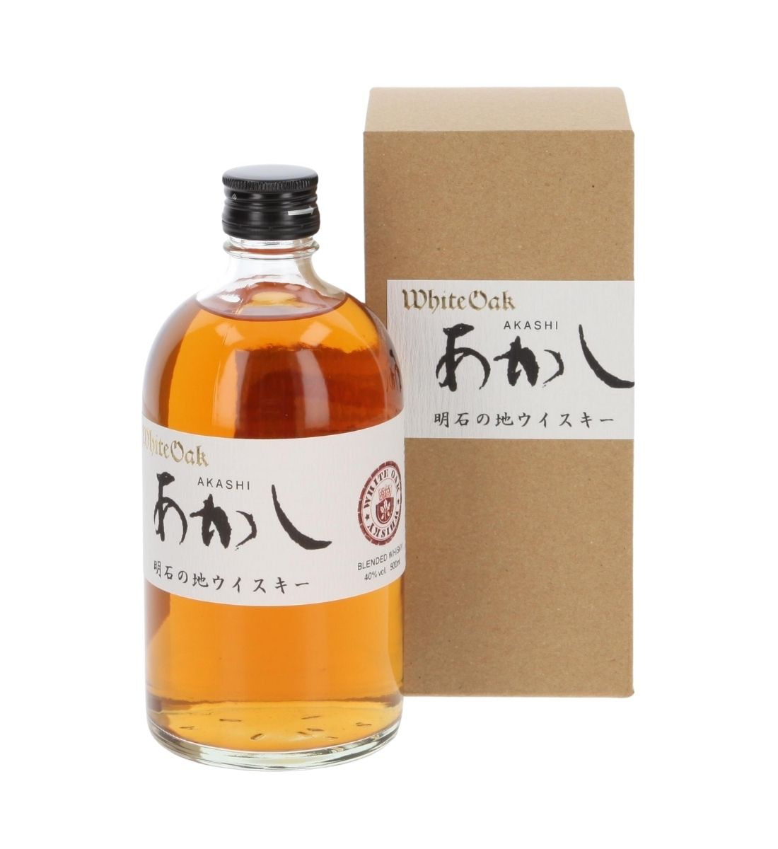 Akashi White Oak Japanese Blended Whisky 0.5L | BauturiAlcoolice.ro
