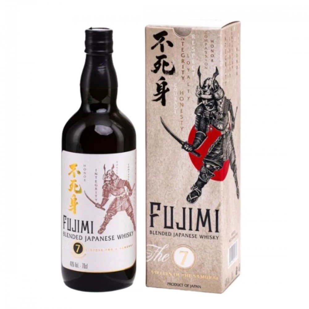 Fujimi The 7 Virtues Of The Samurai Blended Japanese Whisky 0.7L