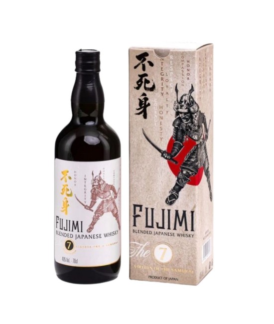 Fujimi The 7 Virtues Of The Samurai Blended Japanese Whisky 0.7L