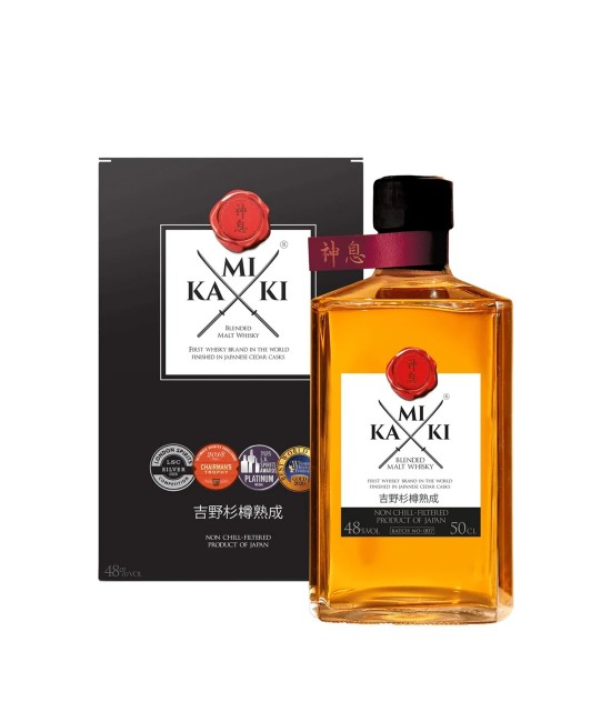 Kamiki Blended Malt Japanese Whisky 0.5L Kamiki Blended Malt Japanese Whisky 0.5L