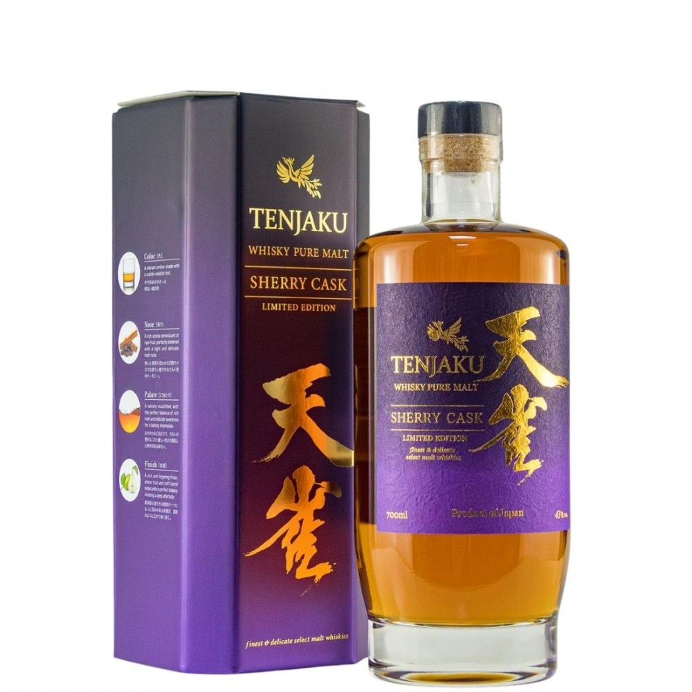 Tenjaku Pure Malt Sherry Cask Japanese Whisky 0.7L