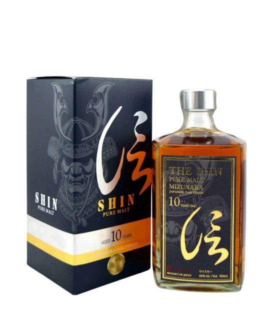 The Shin 10 ani Mizunara Oak Finish Japanese Whisky 0.7L