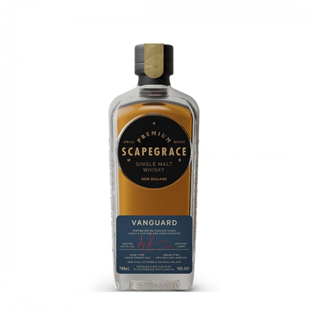 Scapegrace Vanguard New Zealand Single Malt Whisky 0.7L