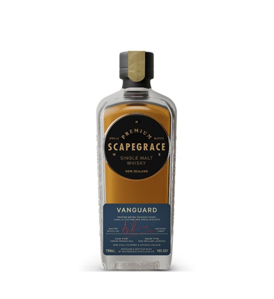 Scapegrace Vanguard New Zealand Single Malt Whisky 0.7L - 1