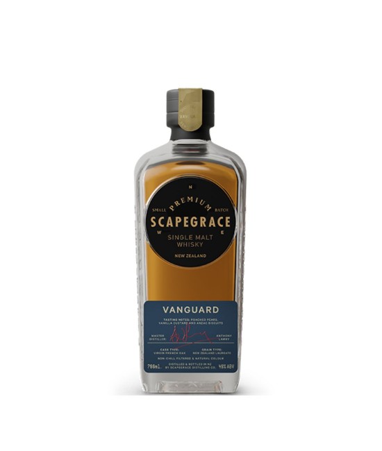 Scapegrace Vanguard New Zealand Single Malt Whisky 0.7L Scapegrace Vanguard New Zealand Single Malt Whisky 0.7L