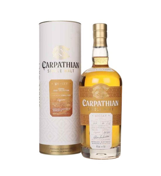 Alexandrion Carpathian Single Malt Whisky Cognac Cask Collection 0.7L - 1