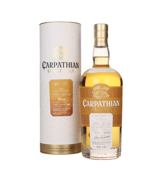 Alexandrion Carpathian Single Malt Whisky Rhum Cask Collection 0.7L - 1