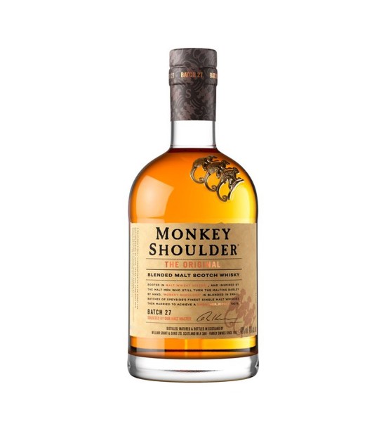 Monkey Shoulder Batch 27 Blended Malt Scotch Whisky 1L - 1