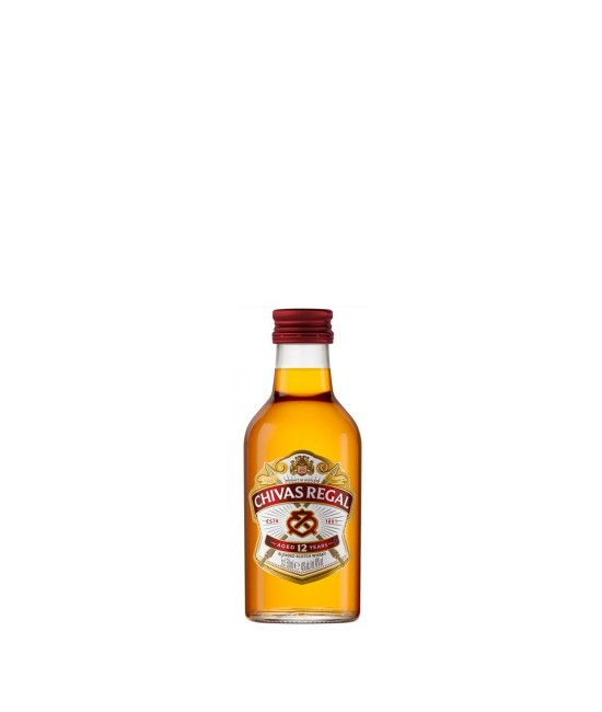 Chivas Regal 12 ani Blended Scotch Whisky 0.05L 