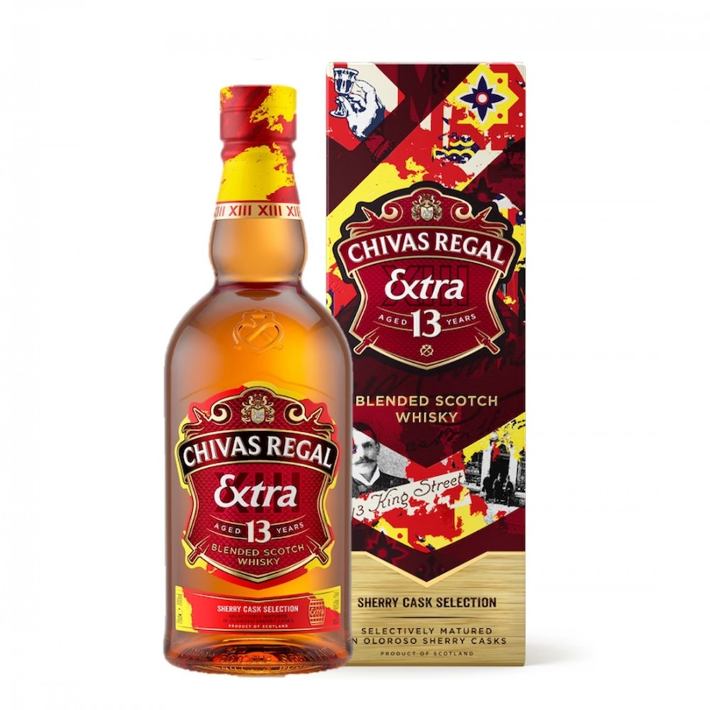 Chivas Regal Extra 13 ani  Sherry Cask Selection Blended Scotch Whisky 0.7L 