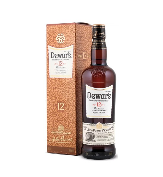 Dewar's 12 ani Blended Scotch Whisky 1L - 1