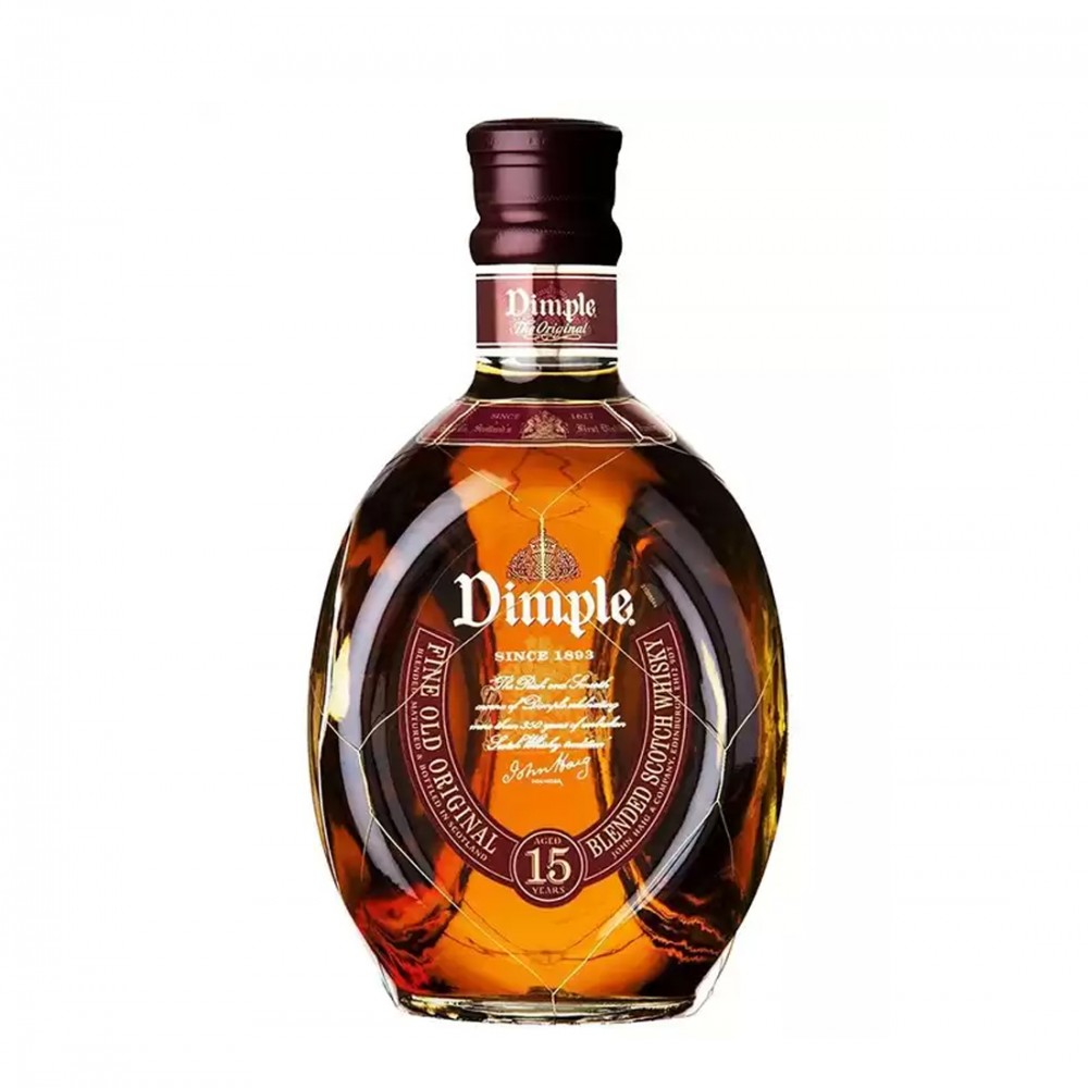 Dimple 15 ani Blended Scotch Whisky 1L Dimple 15 ani Blended Scotch Whisky 1L