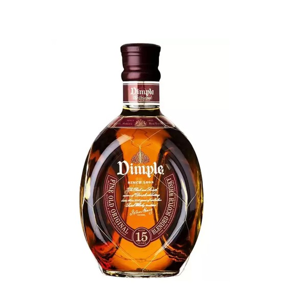 Dimple 15 ani Blended Scotch Whisky 1L - 1
