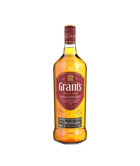 Grant's Triple Wood Blended Scotch 40% Whisky 1L Grant's Triple Wood Blended Scotch 40% Whisky 1L