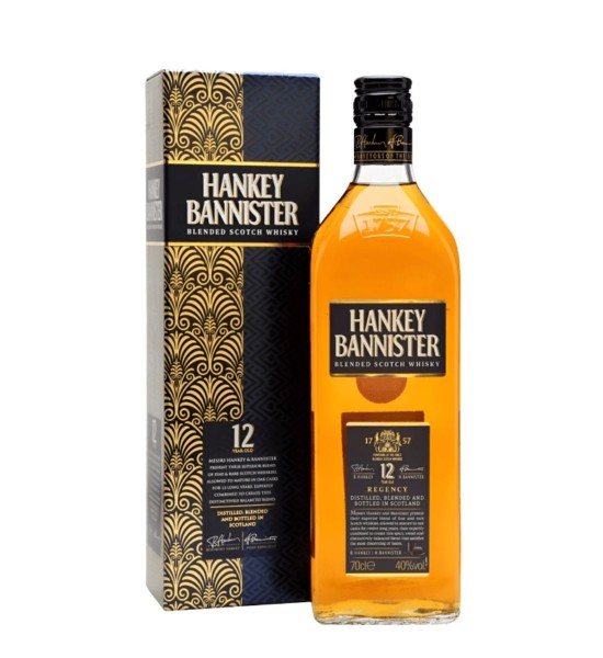 Hankey Bannister 12 ani Blended Scotch Whisky 0.7L - 1