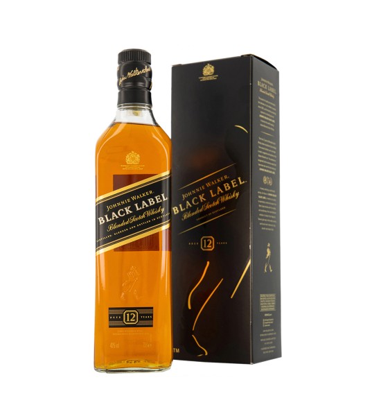 Johnnie Walker Black Label 12 ani Blended Scotch Whisky 0.7L  - 1