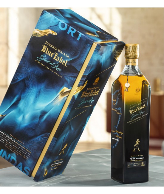 Johnnie Walker Blue Label Ghost and Rare Glenury Royal Special Blend Scotch Whisky 1L Johnnie Walker Blue Label Ghost and Rare Glenury Royal Special Blend Scotch Whisky 1L