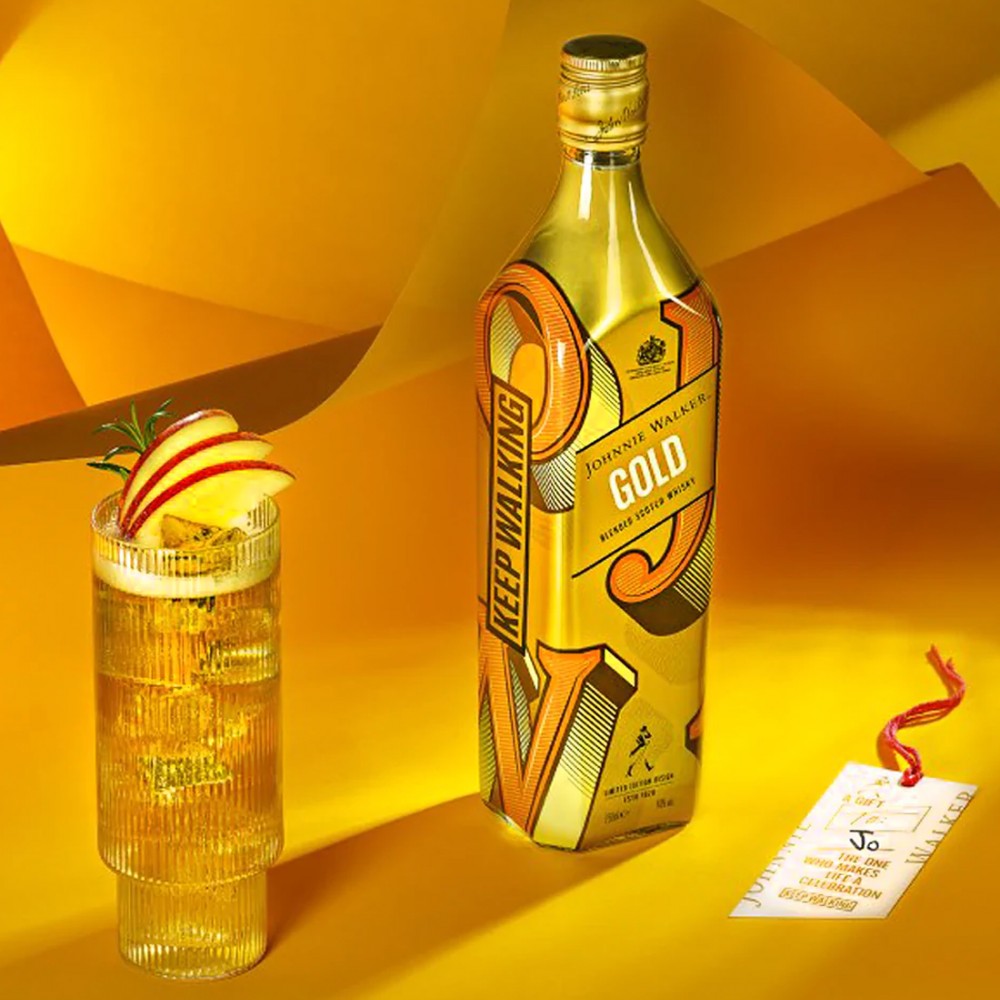 Johnnie Walker Gold Label Reserve Icon - Limited Edition Design - Blended Scotch Whisky 1L Johnnie Walker Gold Label Reserve Icon - Limited Edition Design - Blended Scotch Whisky 1L
