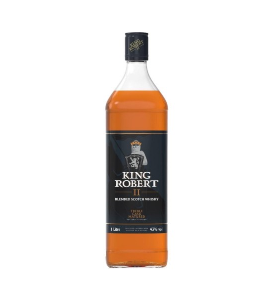King Robert II Blended Scotch Whisky 1L King Robert II Blended Scotch Whisky 1L - 1
