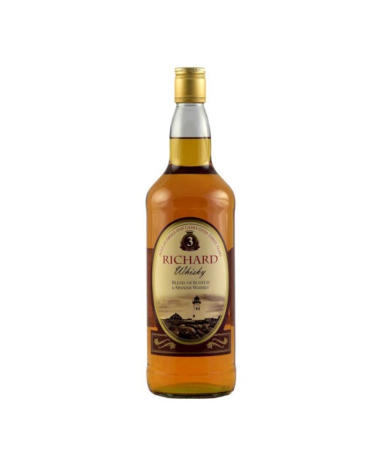 Richard Blended Distillati Blended Scotch Whisky 1L Richard Blended Distillati Blended Scotch Whisky 1L