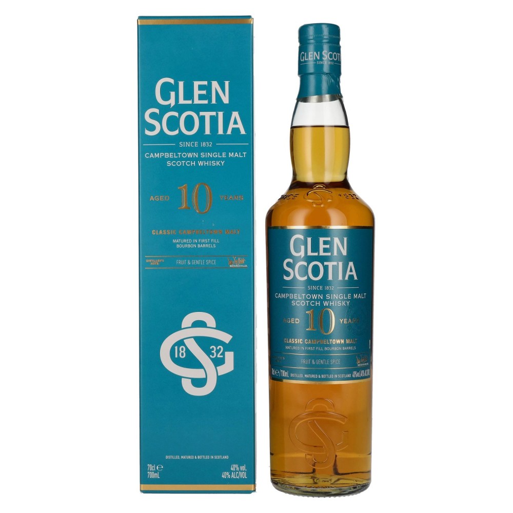 Glen Scotia 10 ani Campbeltown Single Malt Scotch Whisky 0.7L Glen Scotia 10 ani Campbeltown Single Malt Scotch Whisky 0.7L