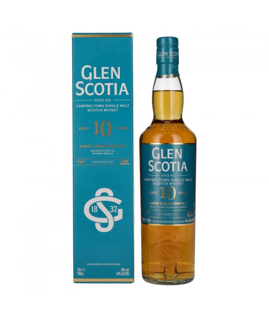 Glen Scotia 10 ani Campbeltown Single Malt Scotch Whisky 0.7L Selectie Whisky - Glen Scotia 10 ani Campbeltown Single Malt Scotch Whisky 0.7L