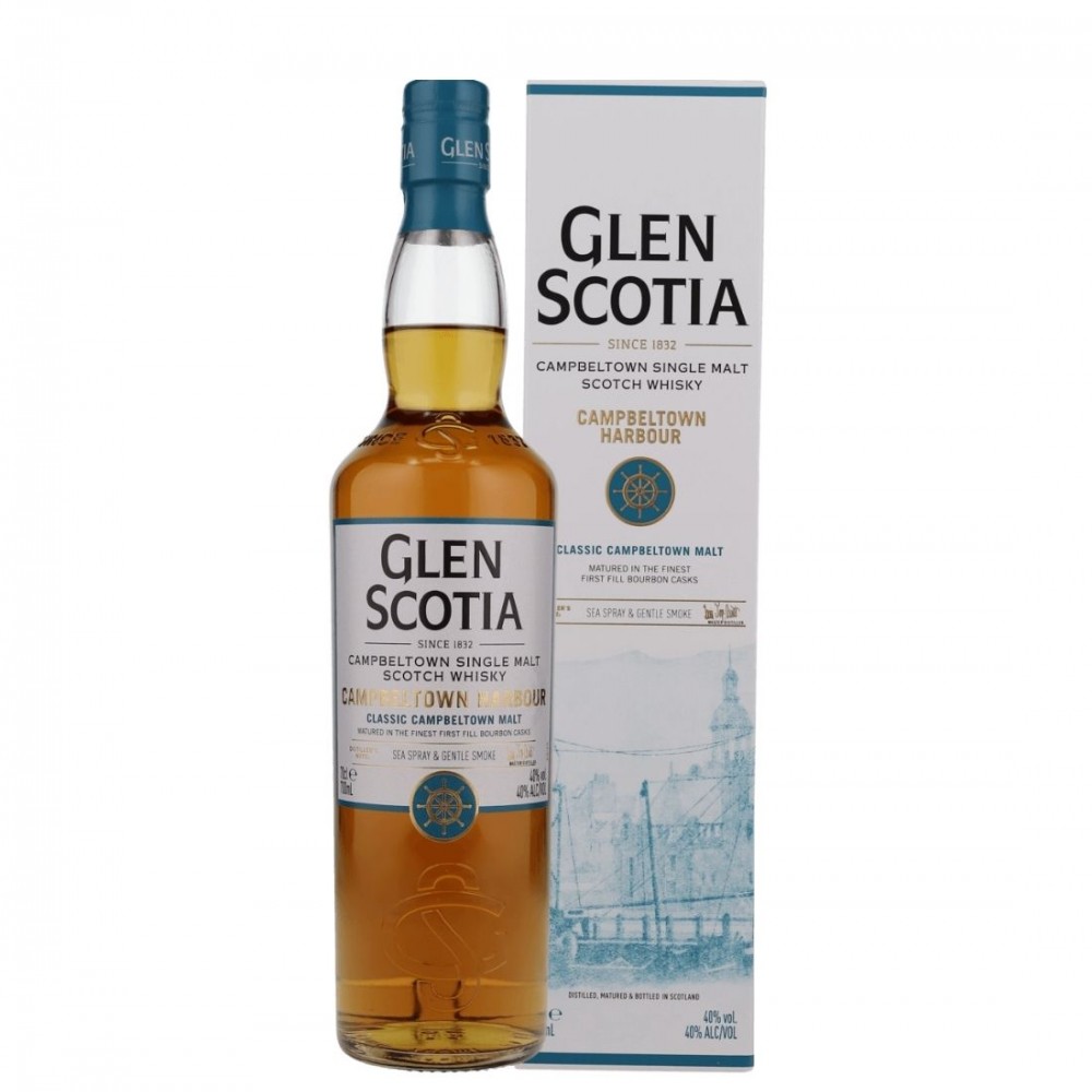Glen Scotia Campbeltown Harbour Single Malt Scotch Whisky 0.7L