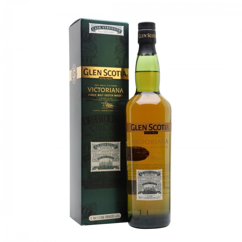 Glen Scotia Victoriana Cask Strength Campbeltown Single Malt Scotch Whisky 0.7L Glen Scotia Victoriana Cask Strength Campbeltown Single Malt Scotch Whisky 0.7L