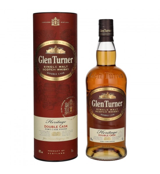 Glen Turner Heritage Double Port Cask Finish Highland Single Malt Scotch Whisky 0.7L - 1