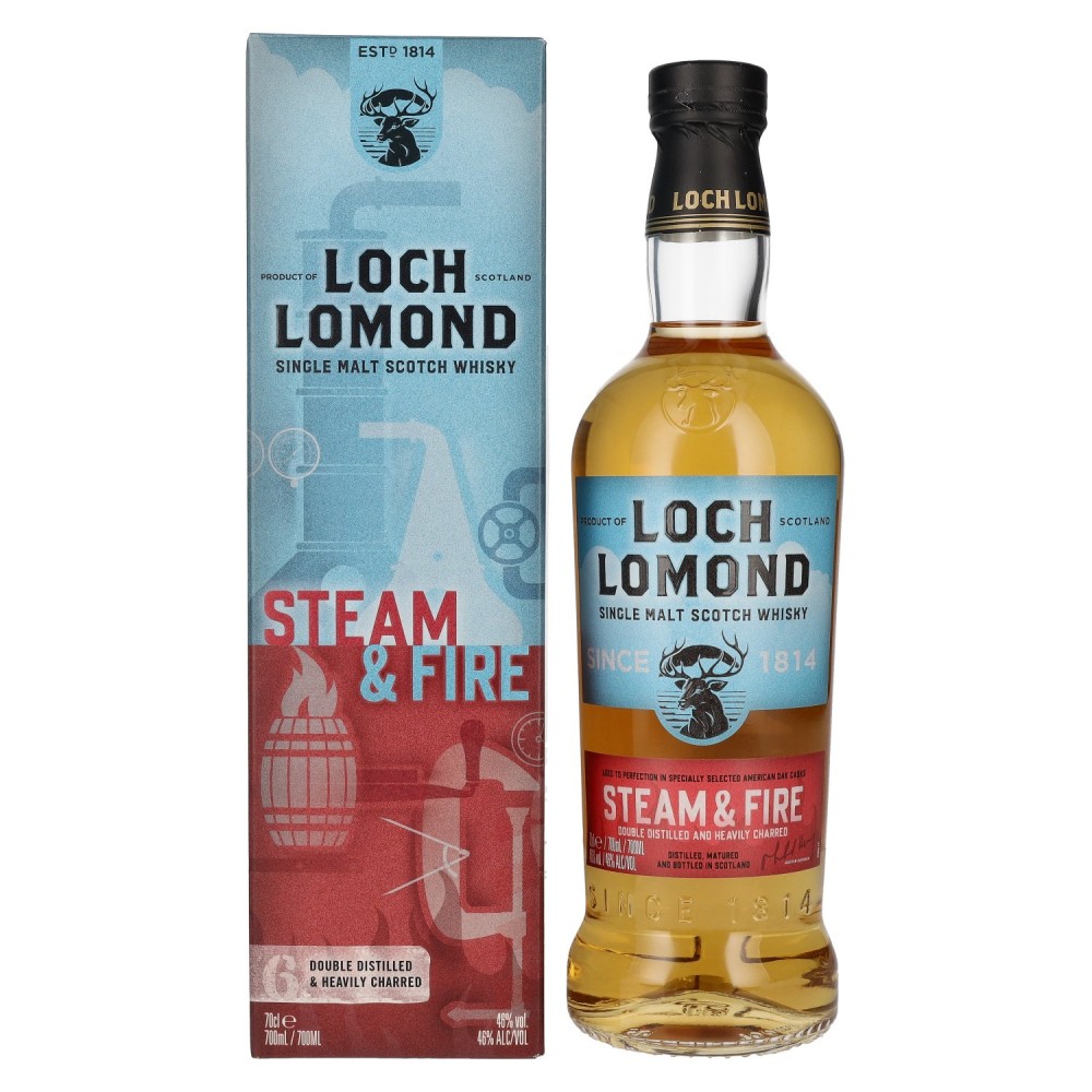 Loch Lomond Steam Fire Highland Single Malt Scotch Whisky  0.7L 